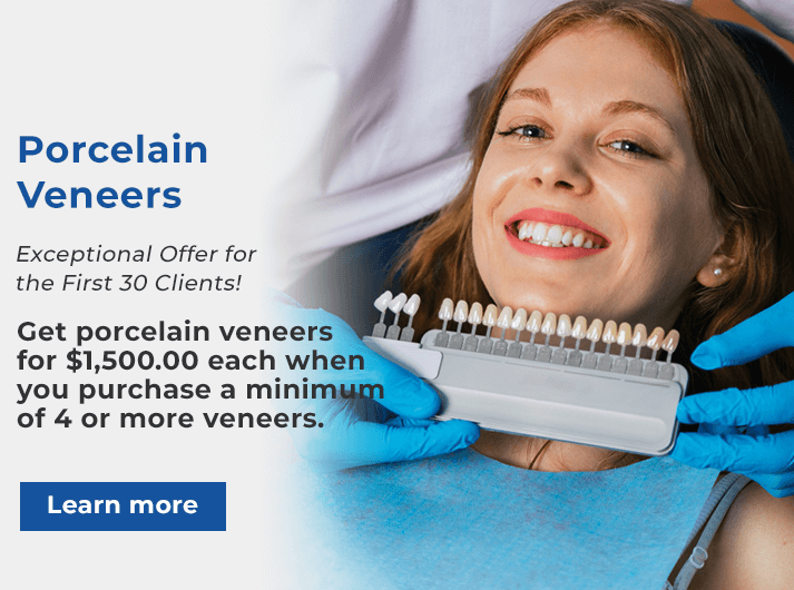 porcelain veneers promo banner dentist melbourne cbd